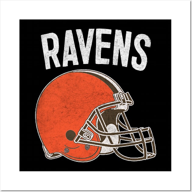 Browns/Ravens Meme Mashup Design Wall Art by DankFutura